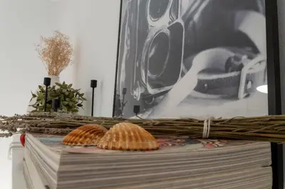 a picture of a car on top of a table at Eixample Apartment in Barcelona