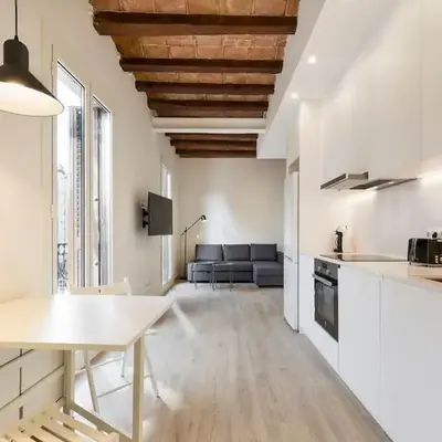 Modern and bright apartment well located in Gracia
