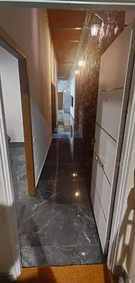 an empty hallway with a hallway leading to a room at Beautiful Appartment in Martorell (Barcelona) in Martorell