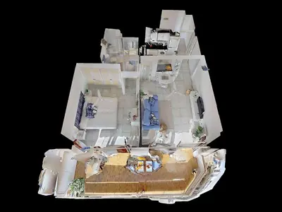 a rendering of a large white house at Premium Habitat Del Far in Arenys de Mar