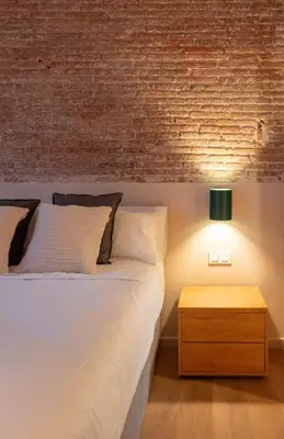 an apartment building in the city of paris at Casa Badajoz in Barcelona
