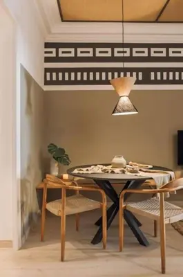 a living room with a couch and a table at Bambuti - 3 bedrooms and balcony in Passeig Sant Joan in Barcelona