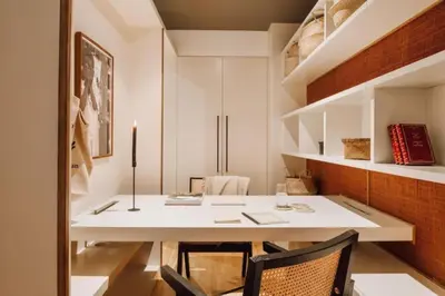 a living room with a couch and a coffee table at Babinga - 3 bedroom and balcony in Eixample Esquerra in Barcelona