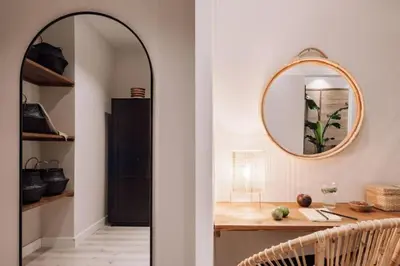 a bathroom with a sink and a toilet at Zongo - 2 bedroom in Eixample Dreta in Barcelona