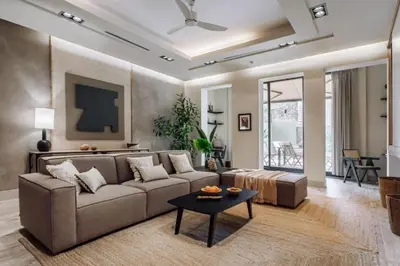 a table with chairs and a bowl of fruit on it at Matadi - one bedroom and terrace in Eixample Esquerra in Barcelona