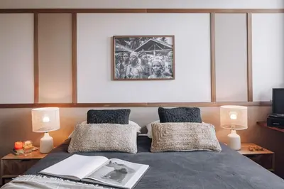 a kitchen with a stove and a dishwasher at Zamba - 2 bedroom in Passeig de Gracia in Barcelona