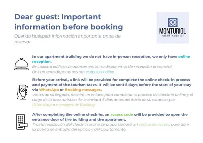 a screenshot of a document describing the requirements for a document coordinator at Monturiol Apartaments in Barcelona