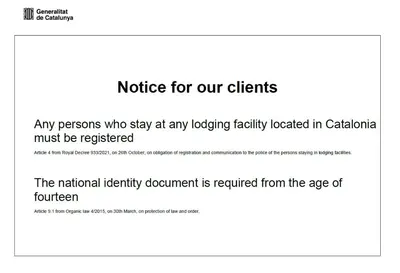 a screenshot of the notice for our clients website at Cómodo apartamento para dos en el Eixample in Barcelona