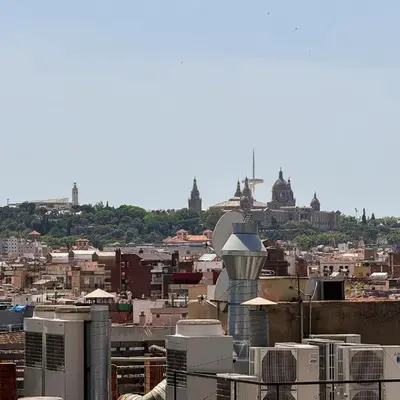 Barcelona city CENTER Plaza CATALUNYA