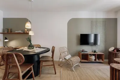 a bathroom with a shower and a toilet and a sink at Eboli - 3 bedrooms, balcony and terrace in Ciutat Vella in Barcelona