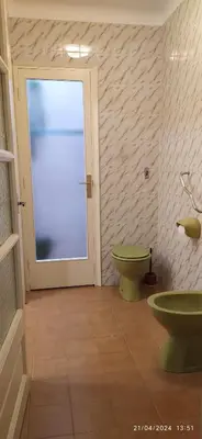 a bathroom with a shower and a toilet in it at Cal Fardassa in Gélida