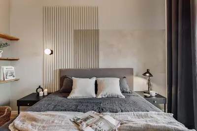 a living room with a couch and a table at Vent - 2 bedrooms in Sant Antoni in Barcelona