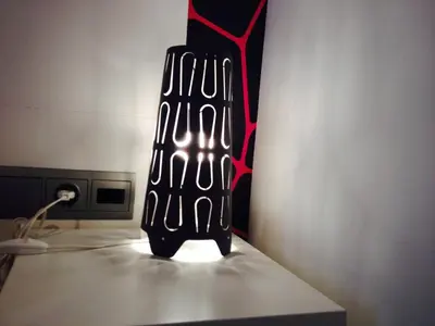 a light on top of a counter in a room at The Hotel 592 - Adults Only in Barcelona