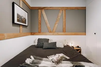 a bedroom with a large bed in a room at Taull - 3 bedrooms in Eixample Esquerra in Barcelona