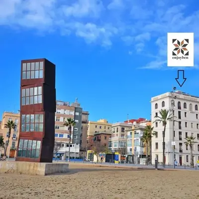Beachfront apartment Barceloneta Street