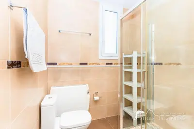 a kitchen with a large oven and a microwave at Villa Senita with Private Pool, close to Sitges in Olivella