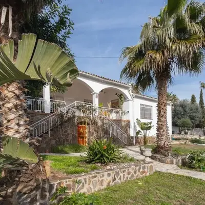 Ibiza style villa with swimming pool near Sitges