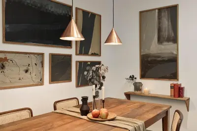 a bedroom with a bed and a mirror on the wall at Arlet - 4 bedrooms in Eixample Dreta in Barcelona