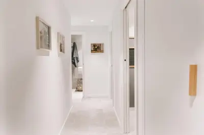 a bedroom with a bed and a window at Sare - 3 bedrooms in Eixample Esquerra in Barcelona