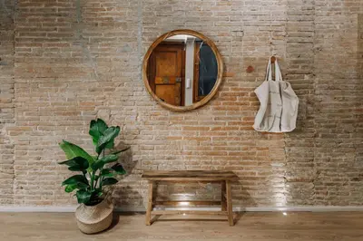 a kitchen with a sink and a counter at Sande - 2 bedrooms and balcony in Eixample Dreta in Barcelona