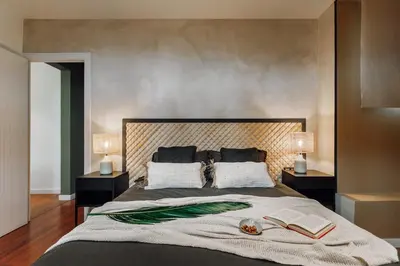 a living room with a couch and a table at Kambove - 2 bedrooms in Eixample Dreta in Barcelona