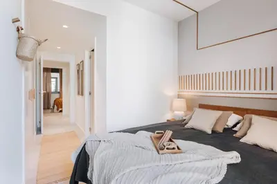 a bathroom with a sink and a toilet at Ohanes - 2 bedrooms in Eixample Esquerra in Barcelona