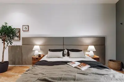 a bathroom with a shower and a toilet and a sink at Arjona - 3 bedrooms in Eixample Dreta in Barcelona