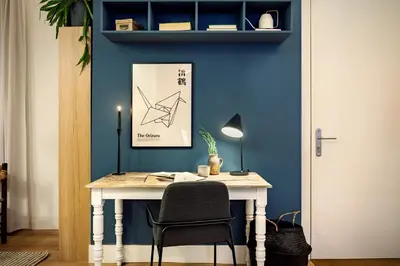 a living room with a couch and a tv at Kasa - 2 bedrooms in Ciutat Vella in Barcelona