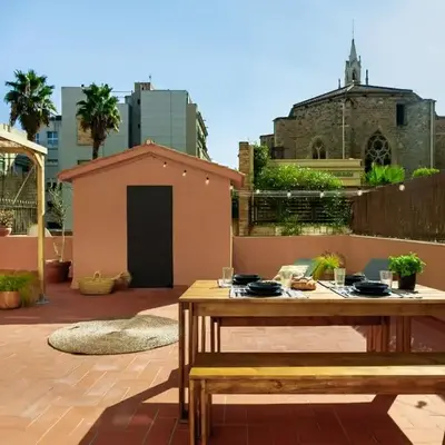 Tulsa - 3 bedrooms and terrace in Eixample Dreta