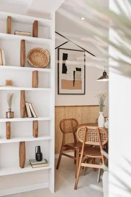 a white bedroom with a bed and a window at Stabia - 2 bedrooms in Sant Gervasi in Barcelona