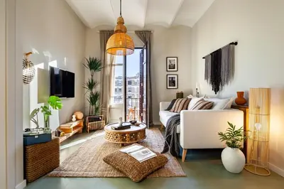 a bathroom with a sink and a toilet at Lidi - 2 bedrooms and balcony in Eixample Esquerra in Barcelona