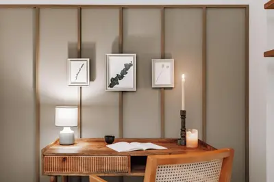 a living room with a couch and a table at Pinar - 2 bedrooms and office in Eixample Esquerra in Barcelona