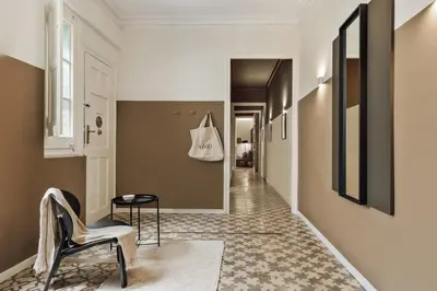 a bedroom with a large bed in a room at Erfoud - 3 bedrooms in Gràcia in Barcelona