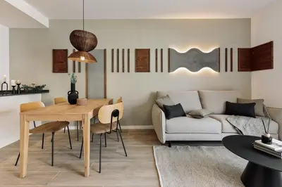 a bathroom with a shower and a toilet and a sink at Tilapa - 2 bedrooms and terrace in Sant Antoni in Barcelona