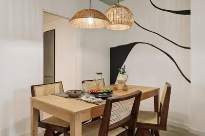 a bathroom with a toilet and a sink and a shower at Hebron - 2 bedrooms and office in Gràcia in Barcelona