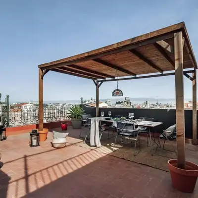 Aribe - 3 bedroom and terrace in Eixample Esquerra