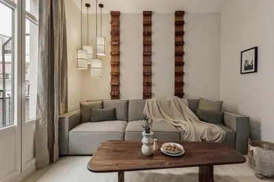 a bathroom with a shower and a sink and a toilet at Zafiro - 3 bedrooms and balcony in Sants in Barcelona