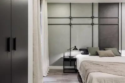 a dining room with a table and chairs at Marce - 3 bedrooms and a terrace in Les Corts in Barcelona