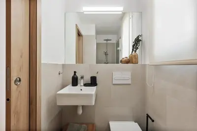 a bedroom with a bed with two teddy bears on it at Dota - 3 bedrooms in Sant Gervasi - Galvany in Barcelona