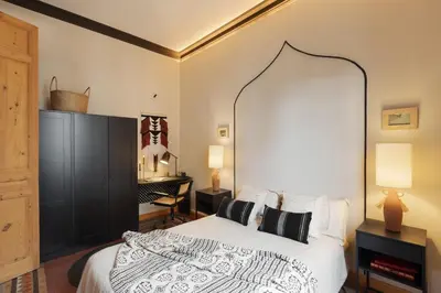 a hammock in the hallway of a house at Amazzer - 3 bedrooms in Eixample Esquerra in Barcelona