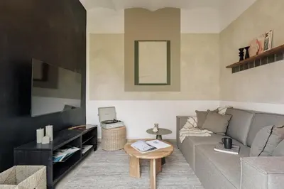 a home office with a desk and a chair at Nampi - 2 bedrooms and balcony in El Poblenou in Barcelona