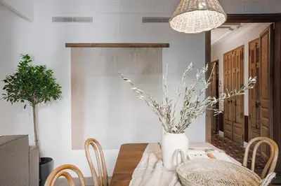 a living room with a couch and a table at Alajar - 3 bedrooms in St Pere Sta Caterina in Barcelona
