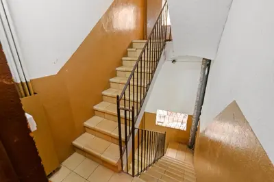 a spiral staircase in a home with a stair case at Pet-Friendly Monthly 1BR in Central BCN in Barcelona