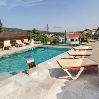 Casa con piscina salina a 5 minutos de Sitges
