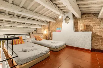 a poster with a picture of a puzzle at Gràcia Loft Terrace BBQ AC & Fiber Wi-Fi in Barcelona