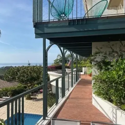 Independent Room in private villa with view1