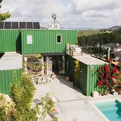 Designer villa with sauna and swimming pool