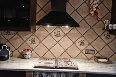 a kitchen with a counter top with a stove top at Cova Safaja in San Quírico Safaja