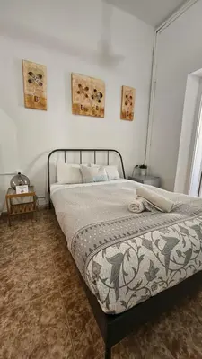a bedroom with a bed in a room at YOUTH HOSTEL - Central and Basic Drassanes in Barcelona