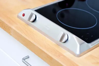 an electronic device sitting on top of a wooden table at Spot Smart Nomad in Barcelona